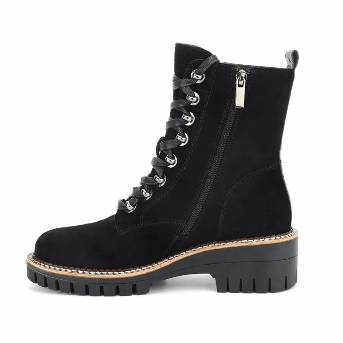 Vintage Havana Boots Booties Women BANKER 8211 BLACK Black