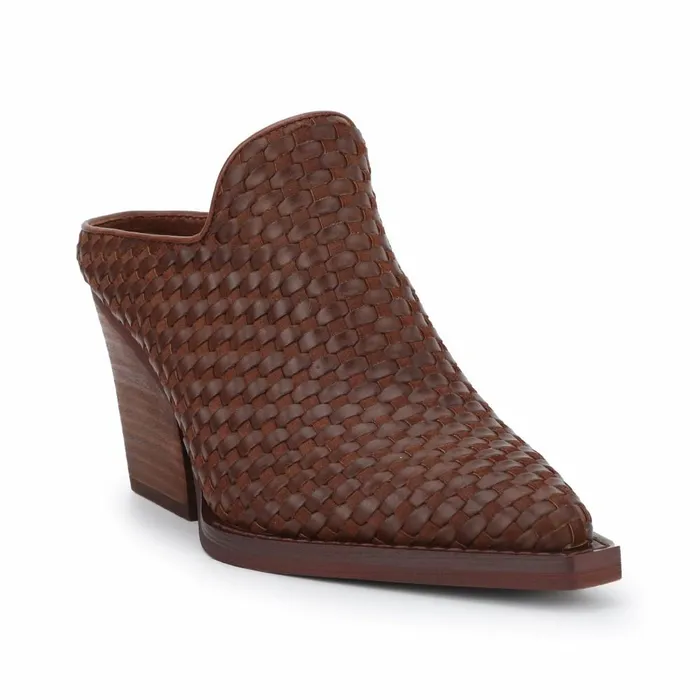 Vintage Havana Boots Booties Women DANTE 8211 BROWN WOVEN Brown Woven