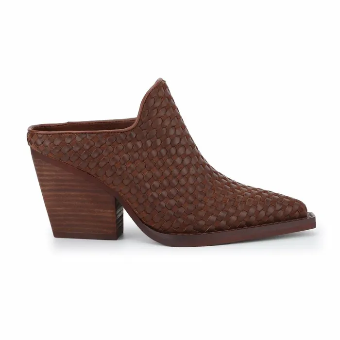 Vintage Havana Boots Booties Women DANTE 8211 BROWN WOVEN Brown Woven