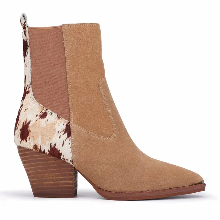 Vintage Havana Boots Booties Women Demarest 8211 Dark Taupe Dark Taupe
