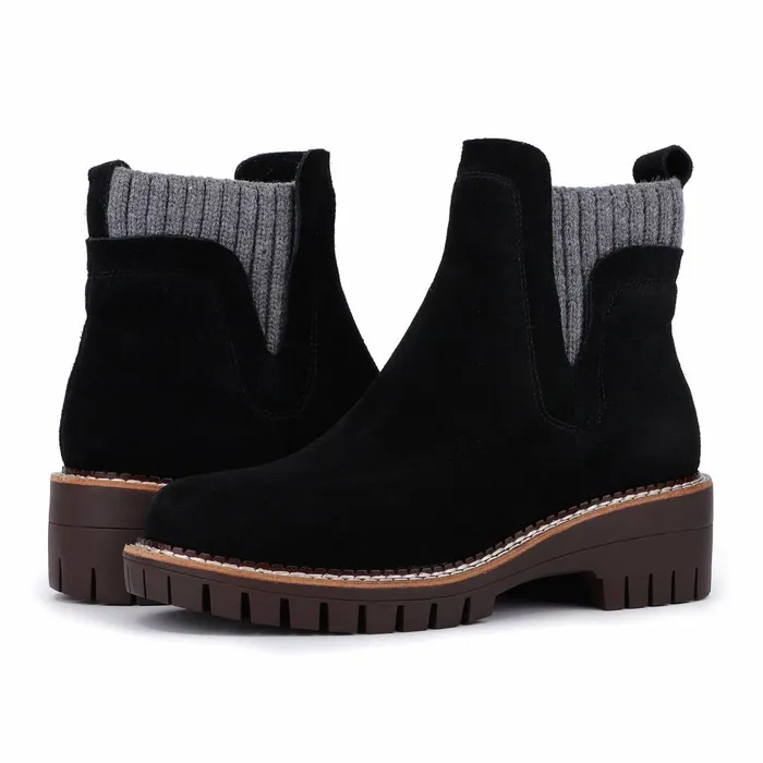 Vintage Havana Boots Booties Women Everett 8211 Black Black