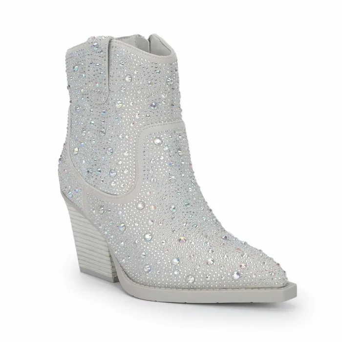 Vintage Havana Boots Booties Women GAREN 8211 SILVER RHINESTONE Silver Rhinestone Vintage Havana Boots Booties Women GAREN 8211 SILVER RHINESTONE Silver Rhinestone