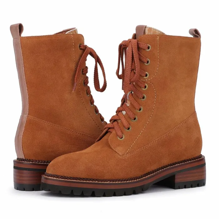 Vintage Havana Boots Booties Women Grove 8211 Cognac Cognac