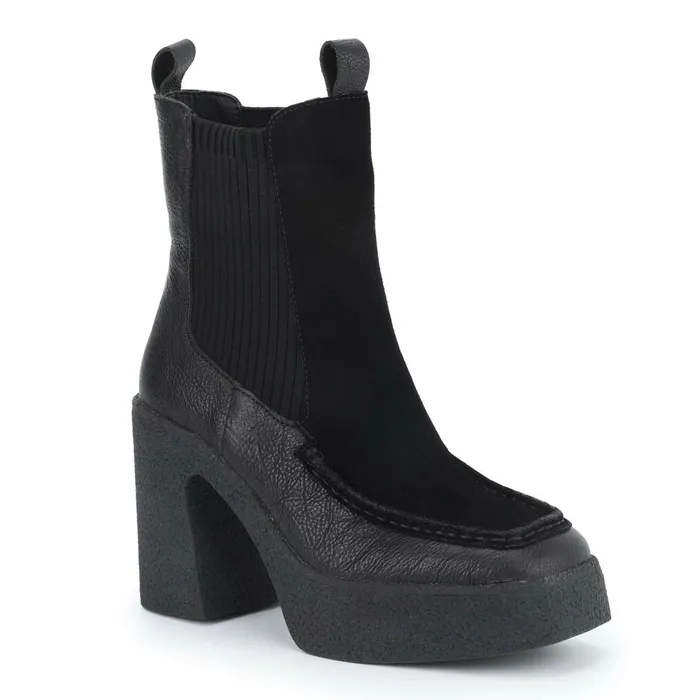 Vintage Havana Boots Booties Women HENRY 8211 BLACK Black