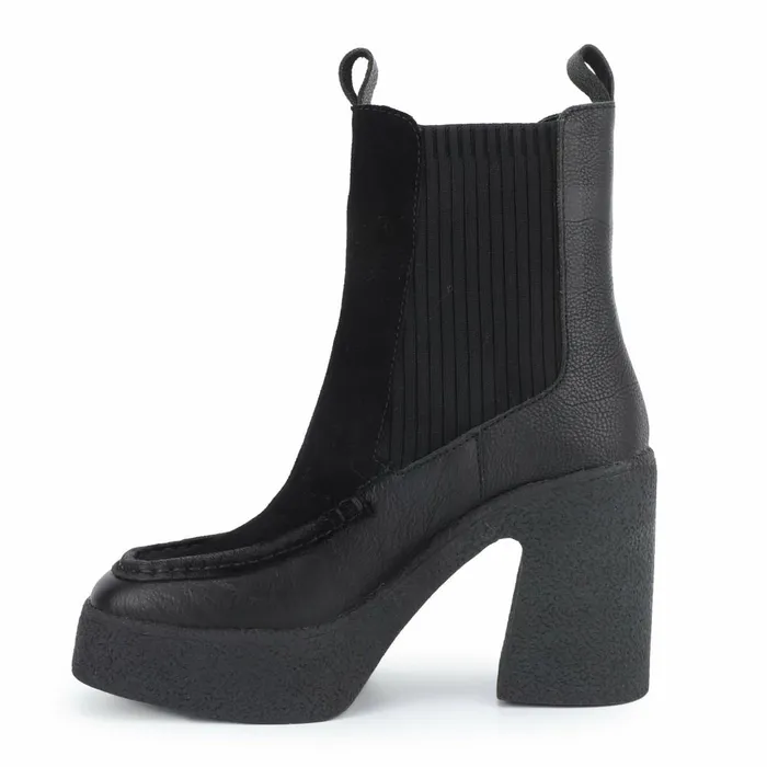 Vintage Havana Boots Booties Women HENRY 8211 BLACK Black