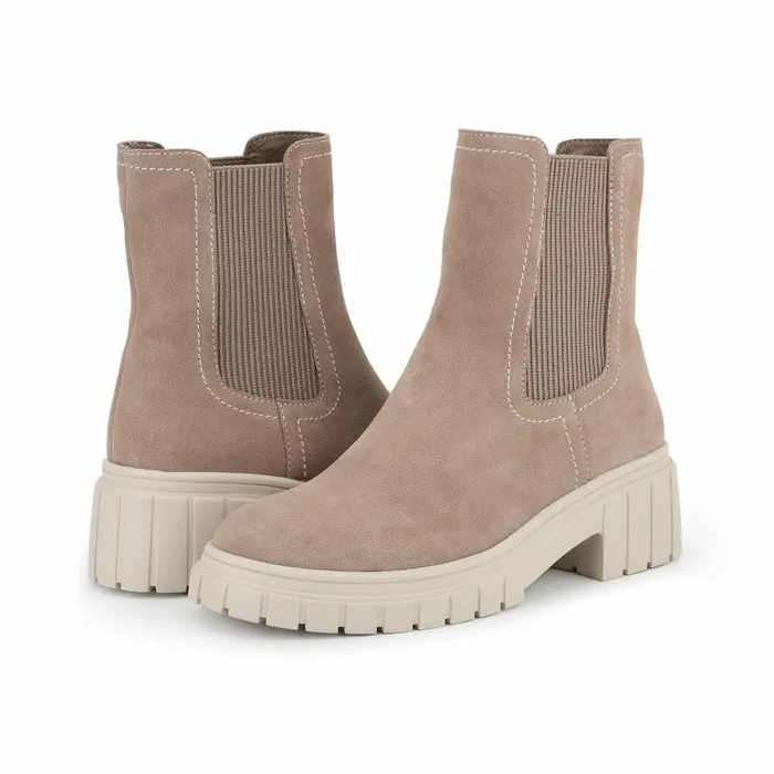 Vintage Havana Boots Booties Women SLASH 8211 TAUPE Taupe