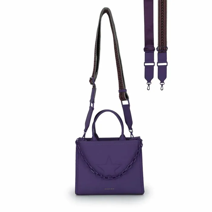 Vintage Havana Crossbody Women ALYCE BAG 8211 PLUM