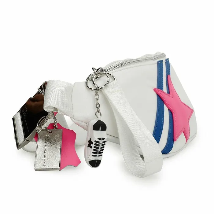 Vintage Havana Crossbody Women SARAH 6 BAG 8211 WHITEBLUEPINK