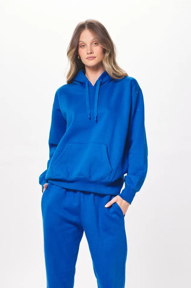 Vintage Havana Hoodies Women Vivid Blue Proweave Hoodie Vivid Blue