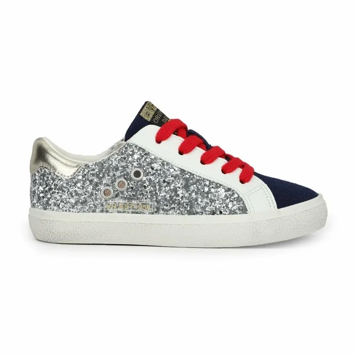 Vintage Havana Kids Sneakers Women KIDS ADALENE 8211 SILVER GLITTER MULTI Silver Glitter Multi