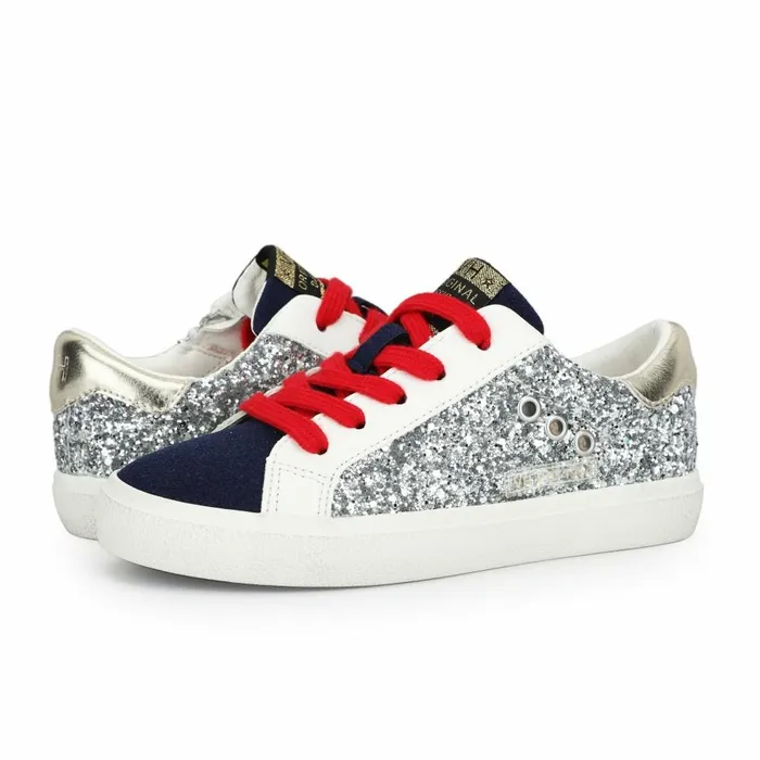 Vintage Havana Kids Sneakers Women KIDS ADALENE 8211 SILVER GLITTER MULTI Silver Glitter Multi