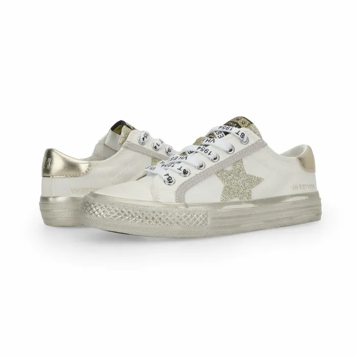Vintage Havana Kids Sneakers Women KIDS ALIVE 8211 WHITE GOLD White Gold Vintage Havana Kids Sneakers Women KIDS ALIVE 8211 WHITE GOLD White Gold
