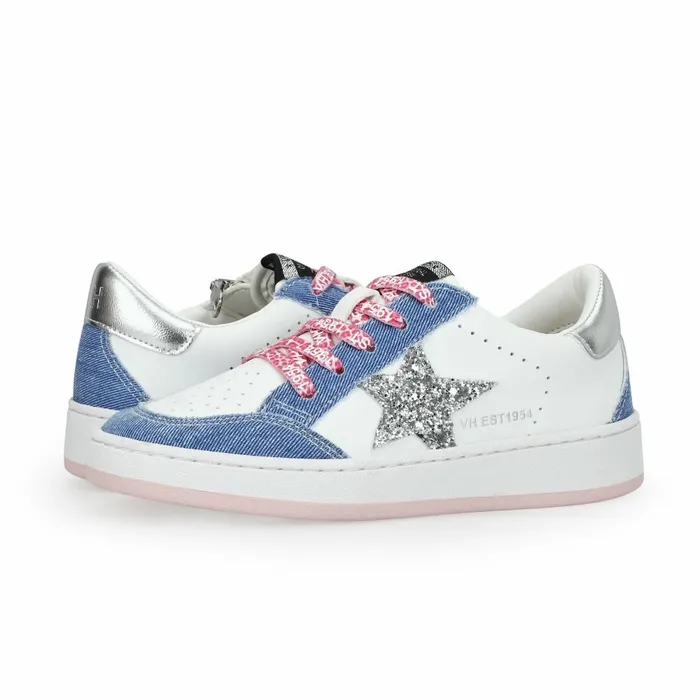 Vintage Havana Kids Sneakers Women KIDS BETTY 8211 WHITE DENIM MULTI White Denim Multi Vintage Havana Kids Sneakers Women KIDS BETTY 8211 WHITE DENIM MULTI White Denim Multi