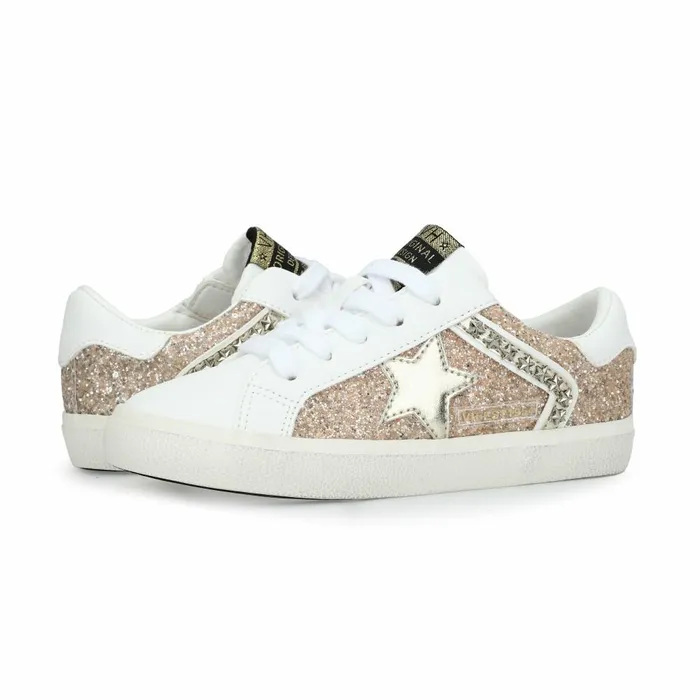 Vintage Havana Kids Sneakers Women KIDS PATTY 8211 WHITE GOLD GLITTER White Gold Glitter Vintage Havana Kids Sneakers Women KIDS PATTY 8211 WHITE GOLD GLITTER White Gold Glitter
