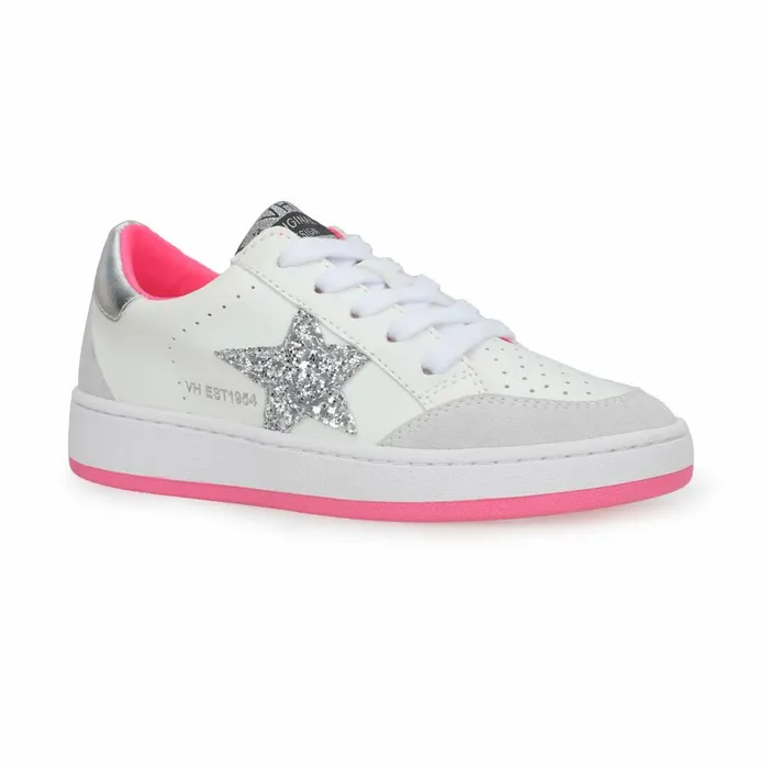 Vintage Havana Kids Sneakers Women KIDS TAYLOR 8211 WHITE PINK SILVER White Pink Silver Vintage Havana Kids Sneakers Women KIDS TAYLOR 8211 WHITE PINK SILVER White Pink Silver
