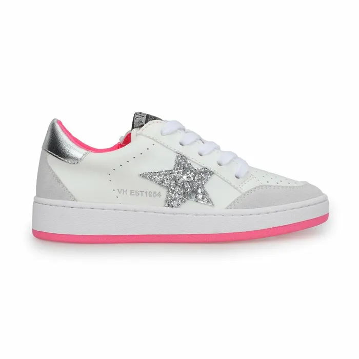 Vintage Havana Kids Sneakers Women KIDS TAYLOR 8211 WHITE PINK SILVER White Pink Silver Vintage Havana Kids Sneakers Women KIDS TAYLOR 8211 WHITE PINK SILVER White Pink Silver