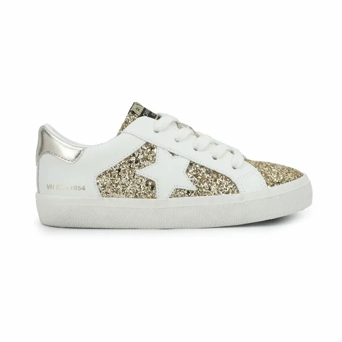Vintage Havana Kids Sneakers Women KIDS VAIL 8211 WHITE GOLD GLITTER White Gold Glitter Vintage Havana Kids Sneakers Women KIDS VAIL 8211 WHITE GOLD GLITTER White Gold Glitter
