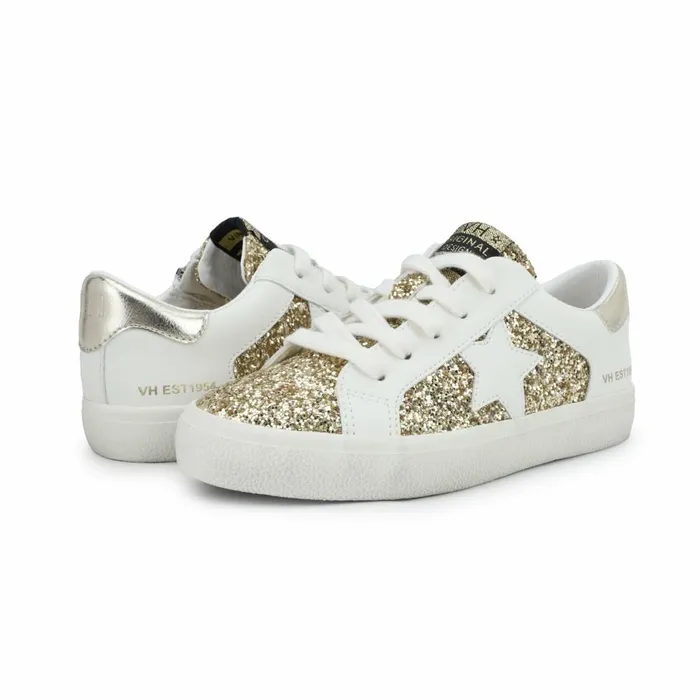 Vintage Havana Kids Sneakers Women KIDS VAIL 8211 WHITE GOLD GLITTER White Gold Glitter Vintage Havana Kids Sneakers Women KIDS VAIL 8211 WHITE GOLD GLITTER White Gold Glitter