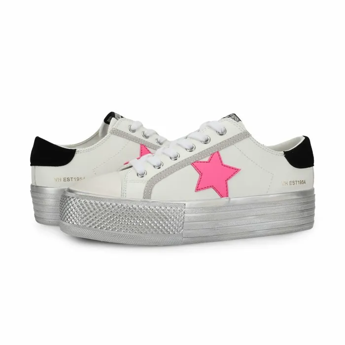 Vintage Havana Low Tops Women AMAZE 7 8211 WHITE PINK POP White Pink Pop Vintage Havana Low Tops Women AMAZE 7 8211 WHITE PINK POP White Pink Pop