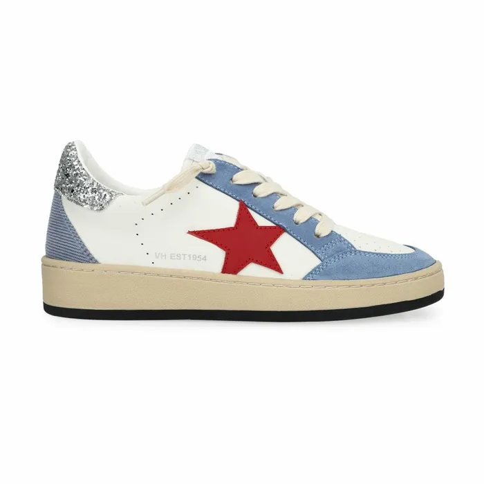 Vintage Havana Low Tops Women DENISSE 25 8211 BLUEREDSILVER GLITTER Blueredsilver Glitter Vintage Havana Low Tops Women DENISSE 25 8211 BLUEREDSILVER GLITTER Blueredsilver Glitter