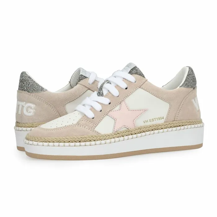 Vintage Havana Low Tops Women DENISSE 29 8211 RAFFIAPINKSILVER Raffiapinksilver Vintage Havana Low Tops Women DENISSE 29 8211 RAFFIAPINKSILVER Raffiapinksilver