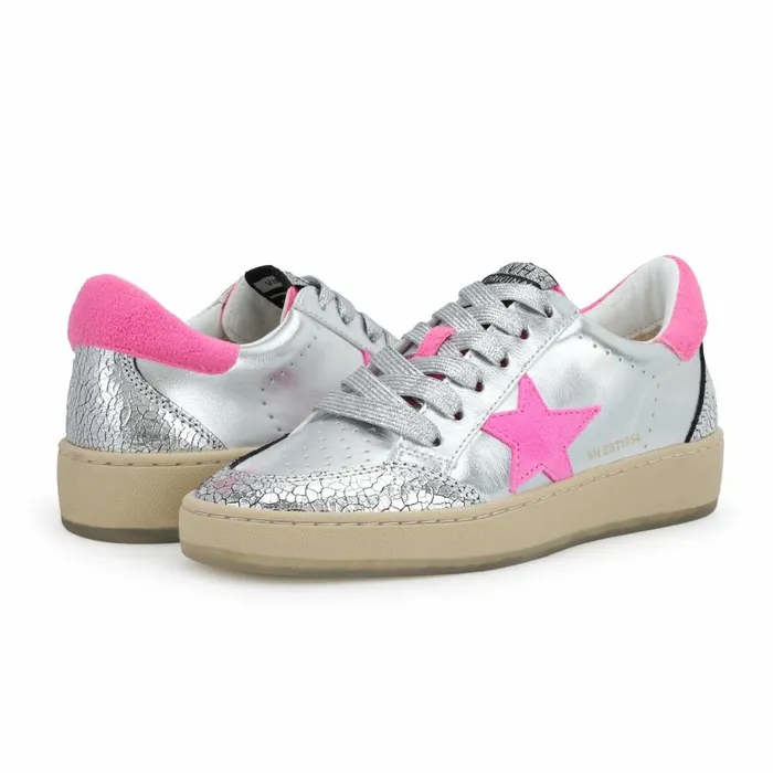 Vintage Havana Low Tops Women DENISSE 8211 WASHED SILVER PINK Washed Silver Pink Vintage Havana Low Tops Women DENISSE 8211 WASHED SILVER PINK Washed Silver Pink