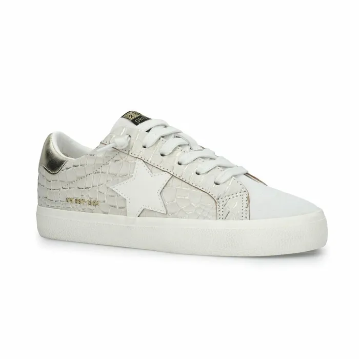Vintage Havana Low Tops Women FLAIR 39 8211 GOLD CROCO Gold Croco