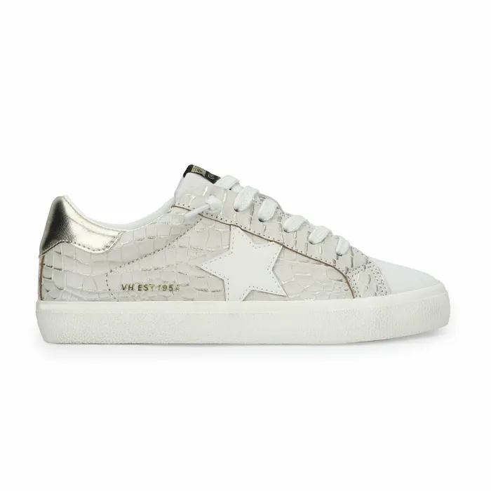 Vintage Havana Low Tops Women FLAIR 39 8211 GOLD CROCO Gold Croco Vintage Havana Low Tops Women FLAIR 39 8211 GOLD CROCO Gold Croco