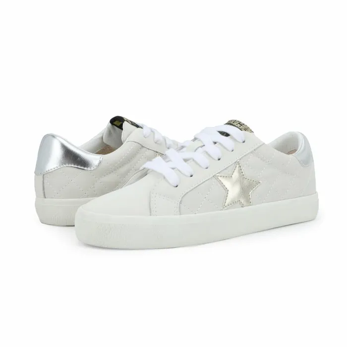 Vintage Havana Low Tops Women FLAIR 8211 WHITE QUILTED White Quilted Vintage Havana Low Tops Women FLAIR 8211 WHITE QUILTED White Quilted