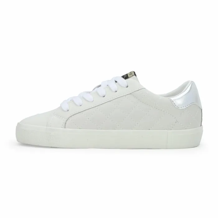 Vintage Havana Low Tops Women FLAIR 8211 WHITE QUILTED White Quilted Vintage Havana Low Tops Women FLAIR 8211 WHITE QUILTED White Quilted