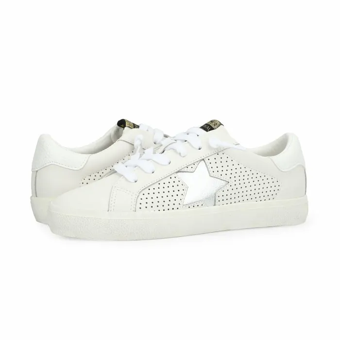 Vintage Havana Low Tops Women GADOL 31 8211 WHITE PEBBLED WASHED SILVER White Pebbled Washed Silver Vintage Havana Low Tops Women GADOL 31 8211 WHITE PEBBLED WASHED SILVER White Pebbled Washed Silver