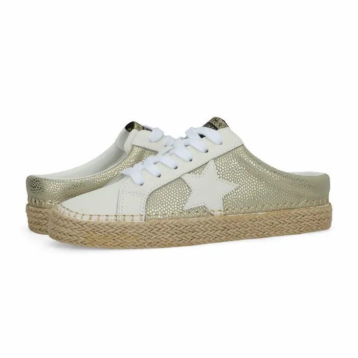 Vintage Havana Low Tops Women MELODY 8211 GOLD PEBBLED Gold Pebbled Vintage Havana Low Tops Women MELODY 8211 GOLD PEBBLED Gold Pebbled