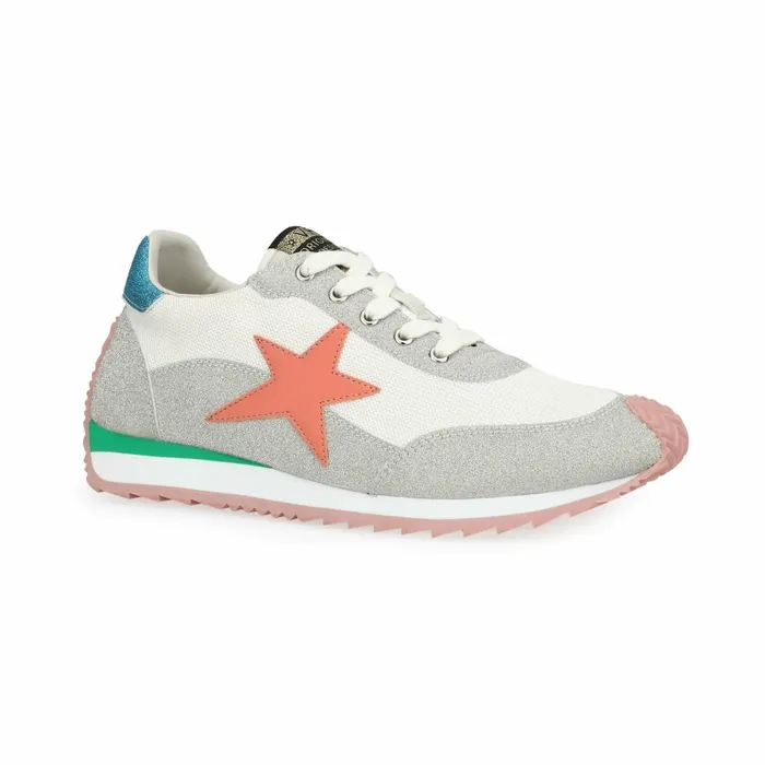 Vintage Havana Low Tops Women SHOOTER 11 8211 SILVER GLITTER PEACH MULTI Silver Glitter Peach Multi Vintage Havana Low Tops Women SHOOTER 11 8211 SILVER GLITTER PEACH MULTI Silver Glitter Peach Multi