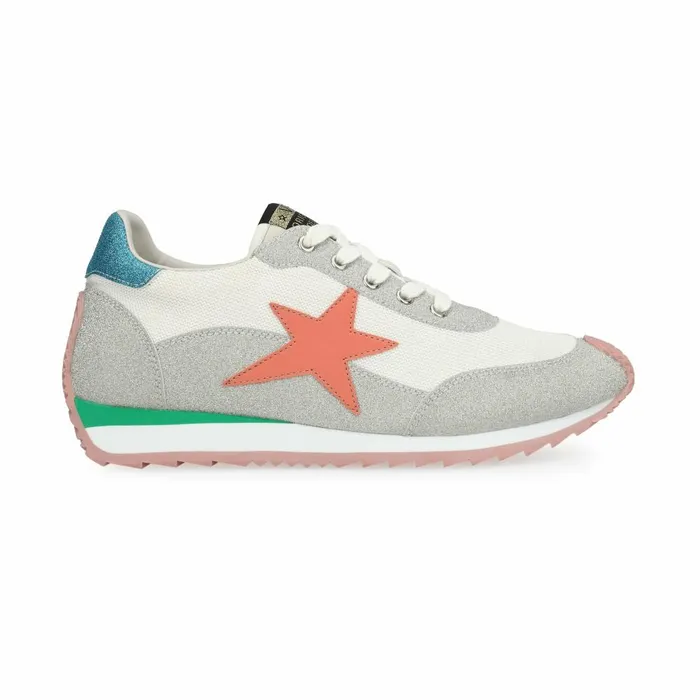 Vintage Havana Low Tops Women SHOOTER 11 8211 SILVER GLITTER PEACH MULTI Silver Glitter Peach Multi Vintage Havana Low Tops Women SHOOTER 11 8211 SILVER GLITTER PEACH MULTI Silver Glitter Peach Multi