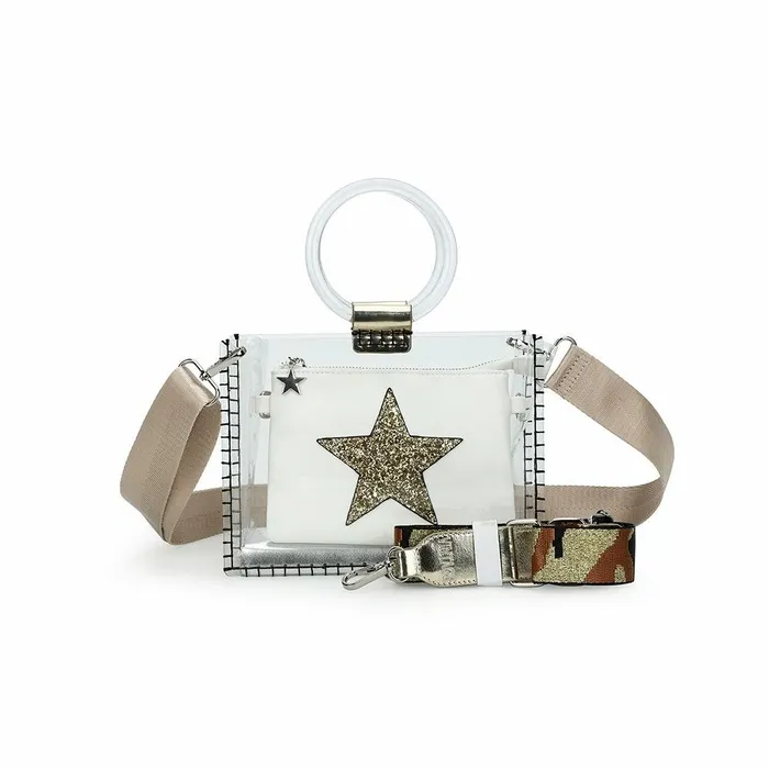 Vintage Havana Small Bags Women MINI MOLLY 8211 WHITE GOLD