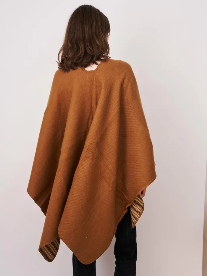 Vintage Havana Sweaters Women WHIPSTITCH RUANA 8211 TANIVORY One Size Vintage Havana Sweaters Women WHIPSTITCH RUANA 8211 TANIVORY One Size