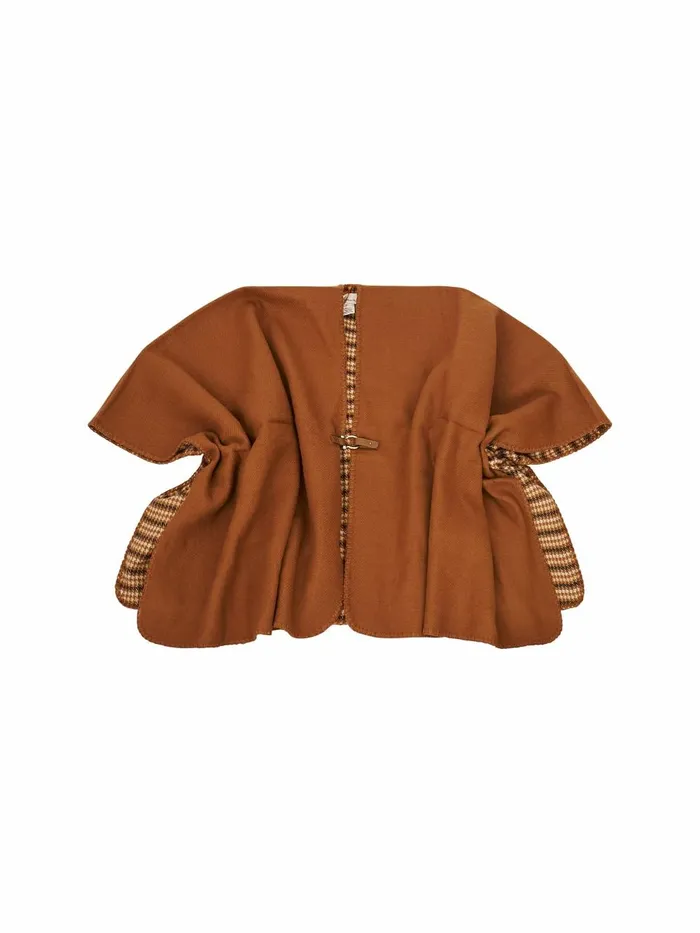 Vintage Havana Sweaters Women WHIPSTITCH RUANA 8211 TANIVORY One Size Vintage Havana Sweaters Women WHIPSTITCH RUANA 8211 TANIVORY One Size