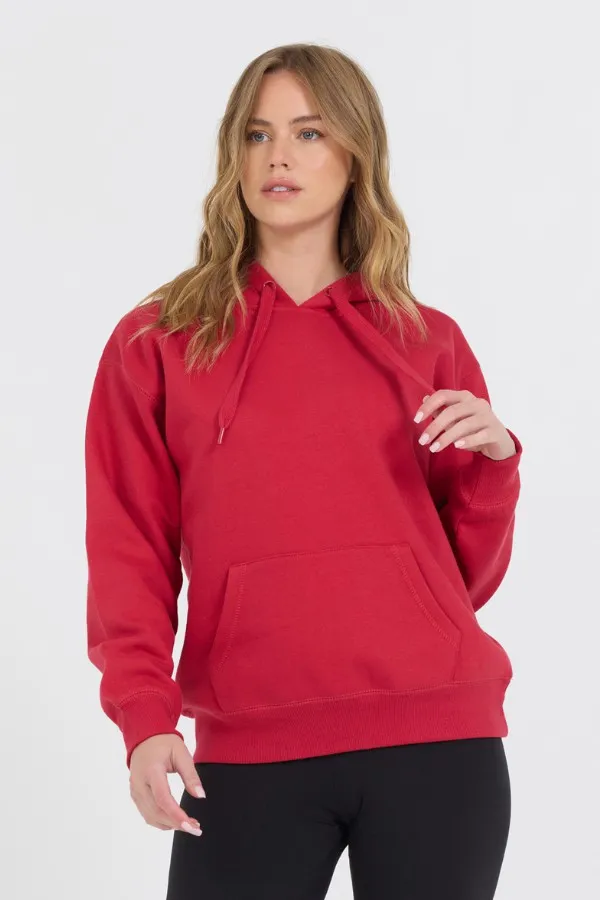 Vintage Havana Sweatshirts Women Red Proweave Pullover Hoodie Red