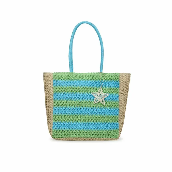 Vintage Havana Top Handle Women SLAM BAG 1 8211 TURQUOISE