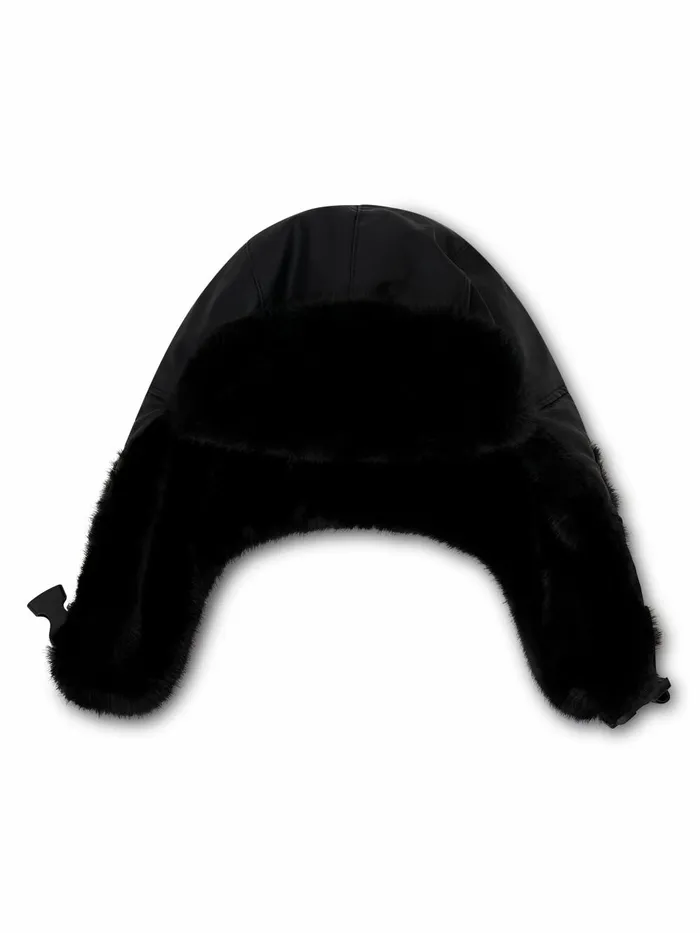 Vintage Havana Winter Hats Women FUR TRAPPER HAT 8211 BLACK One Size Vintage Havana Winter Hats Women FUR TRAPPER HAT 8211 BLACK One Size