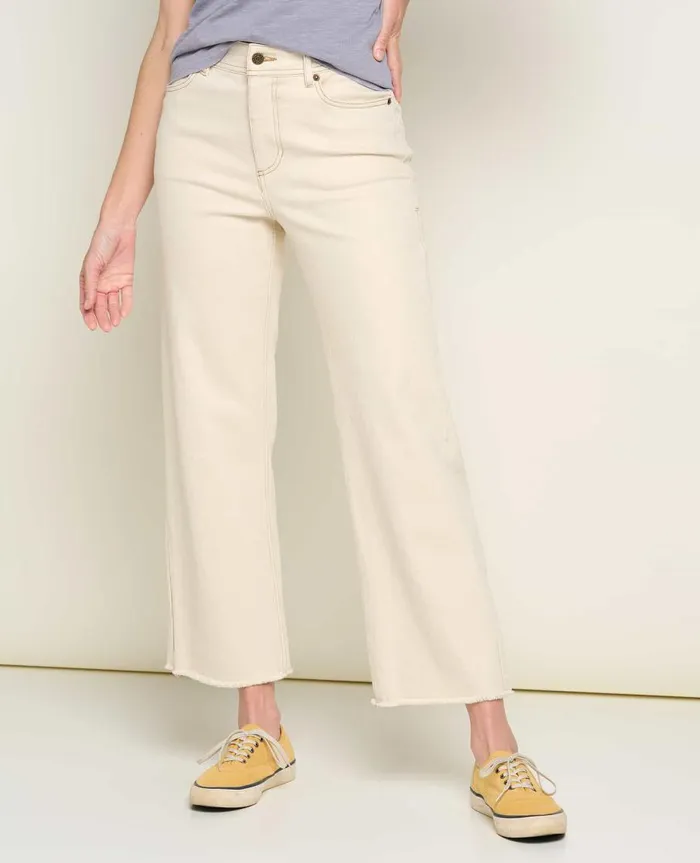 Women039s Balsam Seeded Cutoff Pant Natural Ii ToadandCo Pants