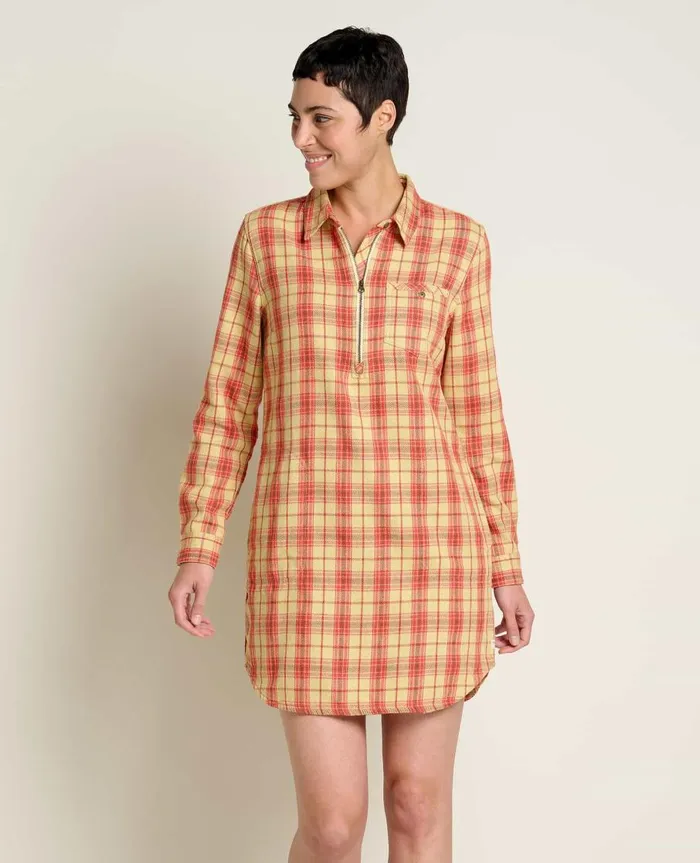 Women039s Bodie Quarter Zip Dress Winterberry ToadandCo Dresses