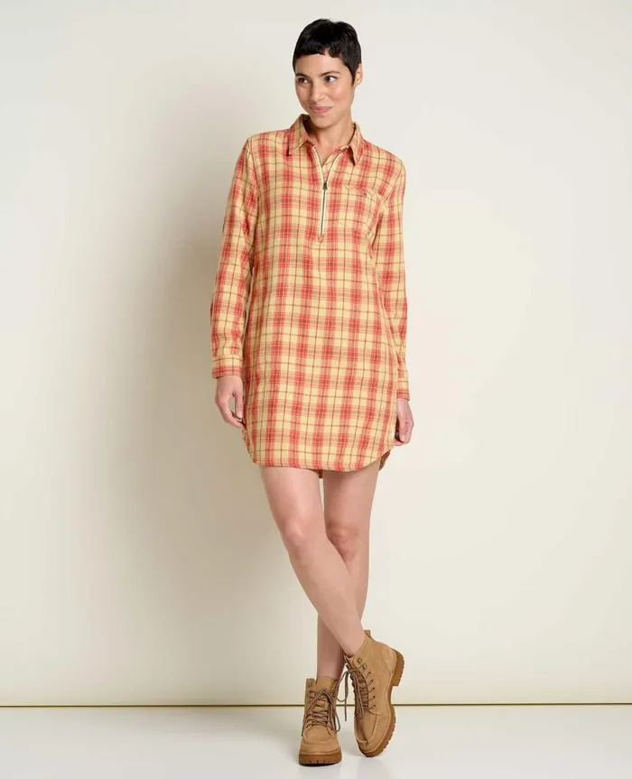 Women039s Bodie Quarter Zip Dress Winterberry ToadandCo Dresses