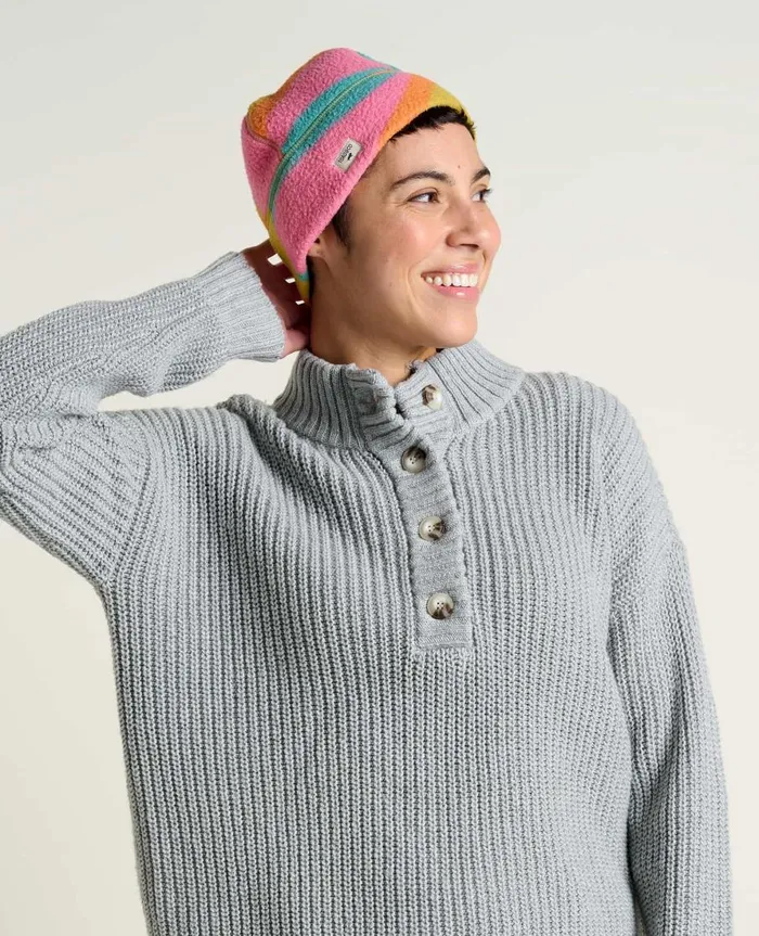 Women039s Campo Fleece Beanie Shapes Print ToadandCo Underwear and Accessories