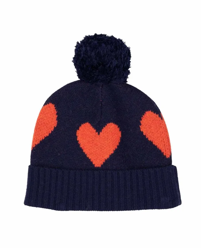 Women039s Cazadero Pom Beanie True Navy ToadandCo Underwear and Accessories