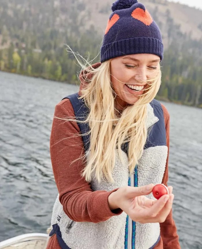 Women039s Cazadero Pom Beanie True Navy ToadandCo Underwear and Accessories