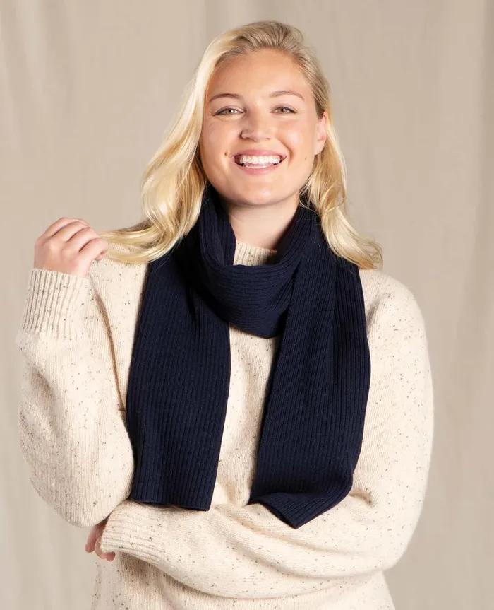 Women039s Cazadero Scarf True Navy ToadandCo Underwear and Accessories