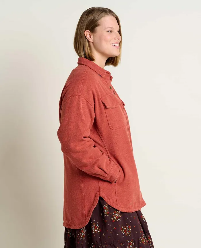 Women039s Conifer Shirt Jacket Cinnamon ToadandCo Tops and TShirts
