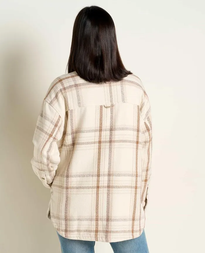 Women039s Conifer Shirt Jacket Oatmeal ToadandCo Tops and TShirts