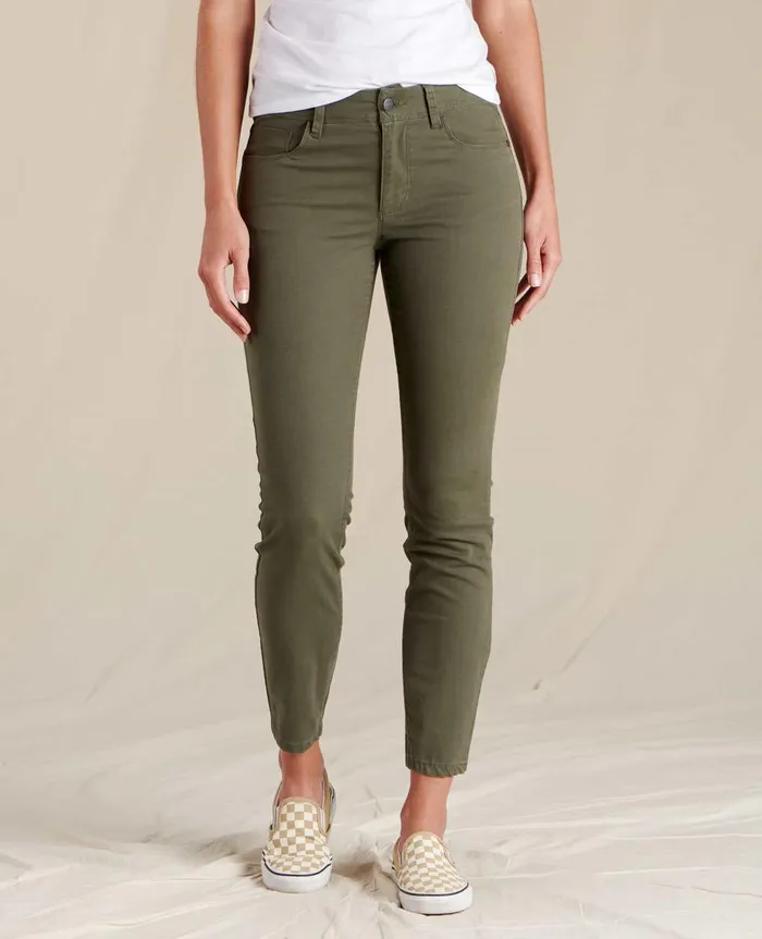 Women039s Earthworks 5 Pocket Skinny Pant Beetle ToadandCo Pants